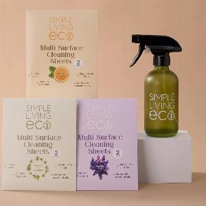 MultiSurface Starter Kit  EcoFriendly Refillable Cleaner  Made In The UK