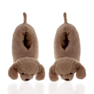 Get 33 Off Aroma SuperSoft Chunky Dog Slippers  Size 4 to 7 Brown