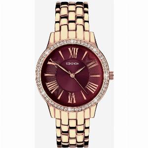 Enjoy 21 Discount on Sekonda Ladies Rose Gold Tone Watch 40290