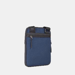 Valentino Tron Canvas and Faux Leather Crossbody Bag