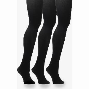 Set di collant 60 den Plus Size 3 paia neri ora 9 40 di sconto