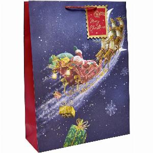 Enjoy 50 Off on Extra Large Santa Sleigh  Reindeer Gift Bag