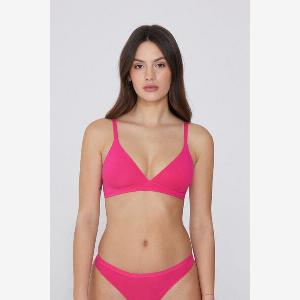 Profitez de 20 de réduction sur le soutiengorge triangle en coton biologique Tezenis rose 85B