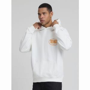 Replay Jeans Sconto del 29% su felpa con cappuccio e grafica accattivante 8053816296190