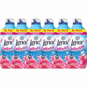 Lenor Outdoorable Fabric Conditioner Floral Fresh 1204ml  Now 3499