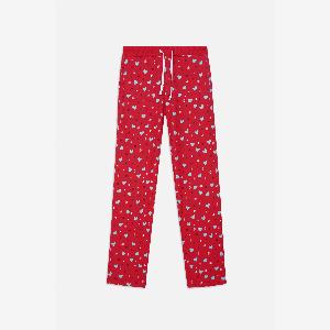 Get 23 Discount Enorsia Womens Red Heart Print Pyjamas Size 16 UK