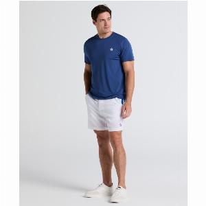 Performance Heritage Blocked 7 Tennis Shorts In Bright White