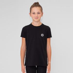 Maglietta BIDI BADU Crew Chill per ragazze nera  164 ora 1795