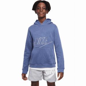 Kickz Réduction de 15 % sur le sweatshirt à capuche bleu Nike C491 196156973203