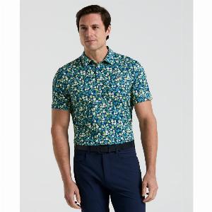 43 Discount on Petes Galaxy Blue Coconut Caddy Golf Polo Shirt