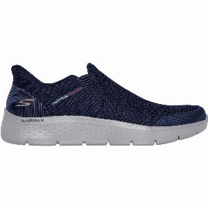 Baskets Homme Skechers Go Walk Flex Ojai en Toile Bleu Marine 75 