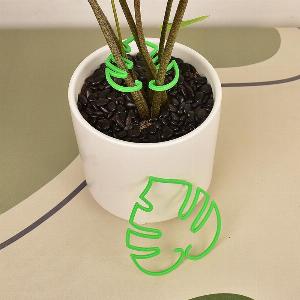 2PCS Plant Stem Folding Frame No Stake Trellis Plant Stem Support Branches Stem Organizer Garden Tools red