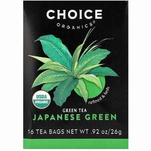 Choice Organic Teas Green Tea Japanese Green 16 Tea Bags 092 oz 26 g