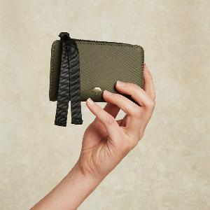 Bay Leaf Green Nylon Mila Wallet Bay Leaf Green Nylon Mila Wallet