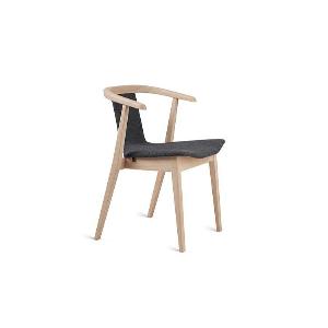 Skovby Dining Chair 820 beech lacquer grade iii leather