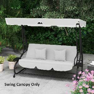 Save 30 on 3Seater Garden Swing Canopy UVsafe Light Grey