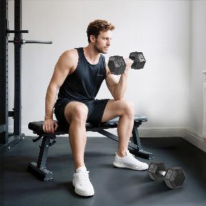 HOMCOM Hanteln 2x175kg für Fitness und Krafttraining  jetzt 7890 6 reduziert