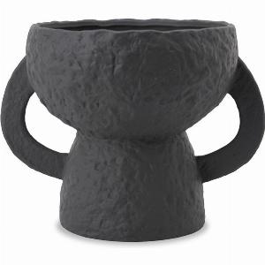 Liang and Eimil Mavros Ceramic Vase  Black