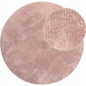 Tapis rond Solina rose 80 cm prix réduit de 3390  à 3190