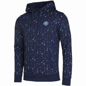 Sweat à capuche BIDI BADU Napo pour hommes  Bleu foncé 75  1595