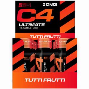 Cellucor C4 Ultimate PreWorkout Shot Cellucor Tutti Fruit 720 ml 12 pièces