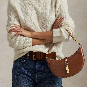Polo Ralph Lauren ID Leather Shoulder Bag