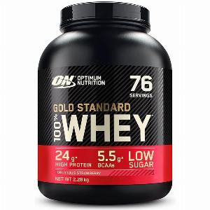GOLD STANDARD 100 WHEY PROTEIN  Optimum Nutrition  Delicious Strawberry  2270
