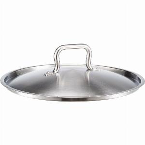 Lusini Réduction de 55 % sur le couvercle en inox PULSIVA de 30 cm argenté 4099671191915