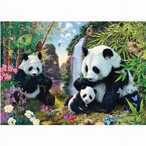 Puzzle Famille de Pandas Schmidt Spiele