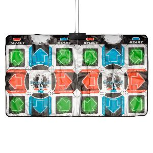 Retro Arcade Dance Mat 2 Player 9 Games 110 Built in Songs