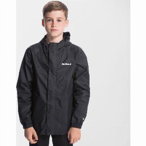 Peter Storm Kids Packable Waterproof Jacket Black Black