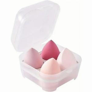 4Pack of HighDensity Makeup Sponges  With Storage Box