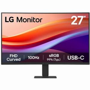 LG 27inch 27U421AB FHD 100Hz Curved Business Monitor now 8999 previously 9998 10 off