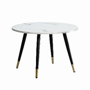 47 Rabatt auf modernen 60x60x41 cm Couchtisch mit MarmorOptik