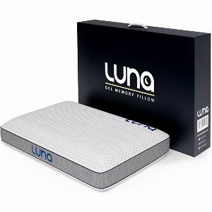 Enjoy 57 Discount on Luna Gel Memory Pillow Standard Size
