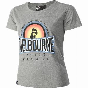 Quiet Please Melbourne Sunrise TShirt Damen in grau Größe S