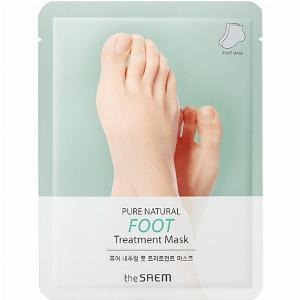The Saem  Pure Natural Foot Treatment Mask  1pc