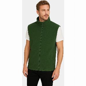NORTHGATE Mens FullZip Gillet Size L  Green