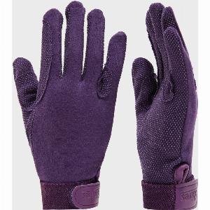 Shires Kids Newbury Gloves  Purple PURPLE