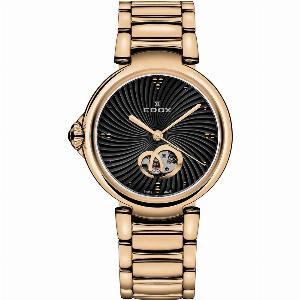 Edox 8502537RMNIR LaPassion Automatik Damenuhr 33mm 5ATM