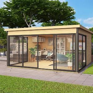 Modern Wooden Garden House  Verdana 2  Garden House Verdana 2