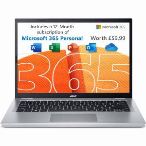 Acer Aspire Go 14 N200 4GB RAM 128GB SSD 14 Laptop NXKT9EK004  Light  Portable