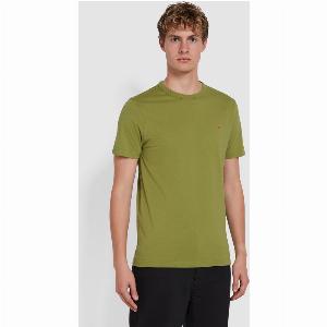 Enjoy 20 Discount on the Ellis TShirt in Moss Green