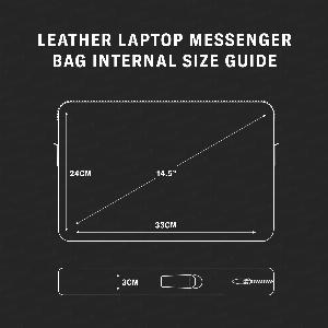 Enjoy 20 Discount on a Dark Brown Slim Leather Laptop Bag