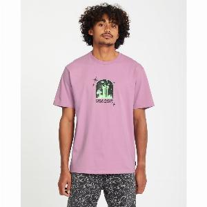 Économisez 30 sur le Tshirt Filip Rygalski 2 de Volcom Violet acier