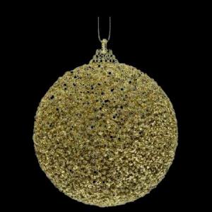 Enjoy 50 Discount on Decoris Glittering Gold Christmas Bauble