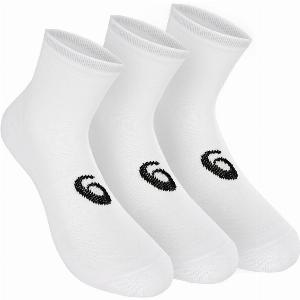 ASICS Quarter Chaussettes De Sport Pack De 3BlancNoir