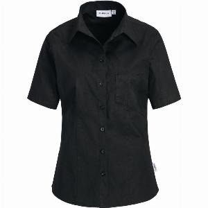 Chemisier femme Bianca manches courtes PULSIVA Taille 3840 noir