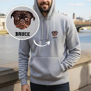 Enjoy 38 Discount on Customised Hoodie Featuring Your Comic Pet