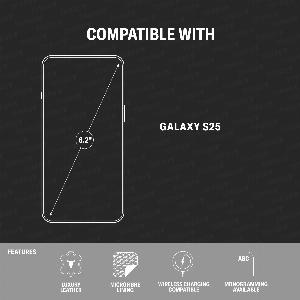 Get 14 Discount on Black Galaxy S25 Leather Bumper Case Qi2MagSafe